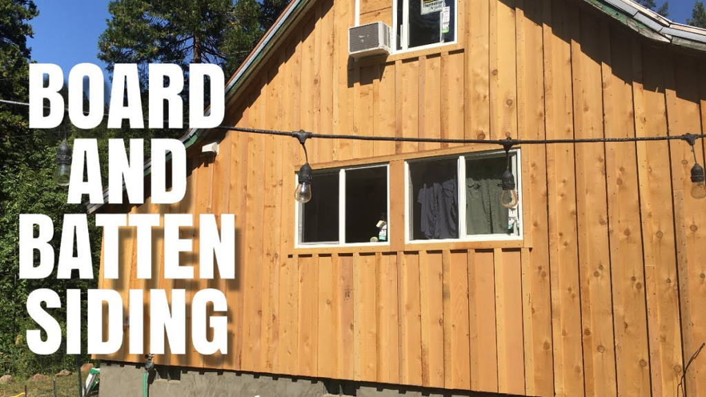 Step-by-step guide for installing vinyl board and batten siding on a house exterior, showcasing tools, materials, and installation process.